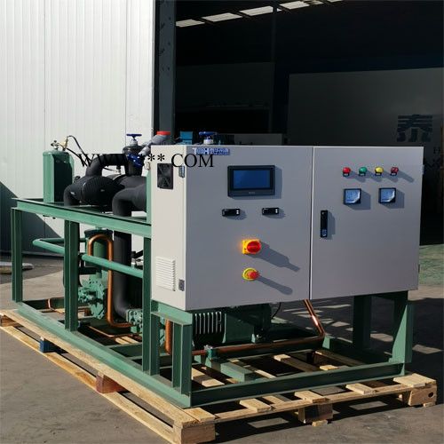 泰华冷源定制 活塞并联制冷压缩机组 低温冷冻冷藏制冷机组 压缩机组生产厂家图5