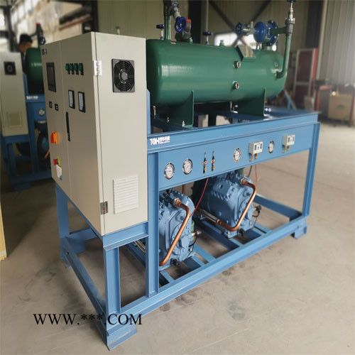 泰华冷源定制 活塞并联制冷压缩机组 低温冷冻冷藏制冷机组 压缩机组生产厂家图2