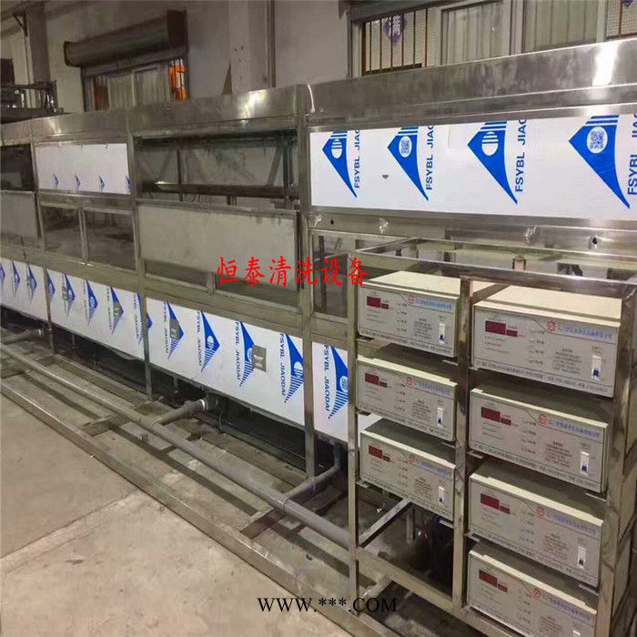 汽摩曲轴除油清洗机汽车零配件除油全自动通过式超声波清洗机图2