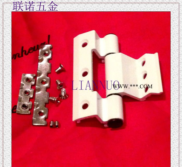 直销断桥、金钢网防盗纱窗门窗配件-四连杆图3