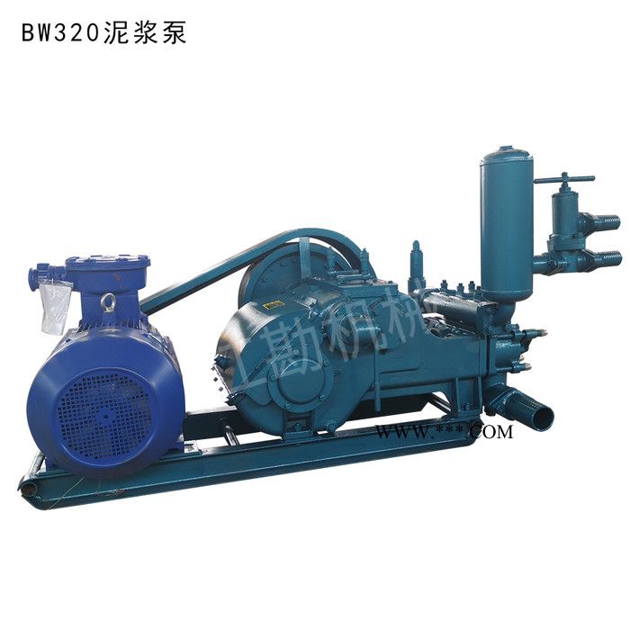 三缸BW320泥浆泵 高压泥浆泵曲轴 基坑工程泥浆泵图2