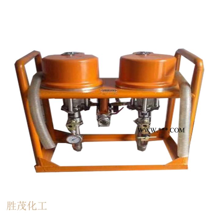 河北胜茂混凝土注浆机 煤矿用气动注浆泵 活塞泵 现货批发欢迎采购图2