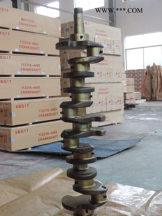 五十玲6BG1T 曲轴图2