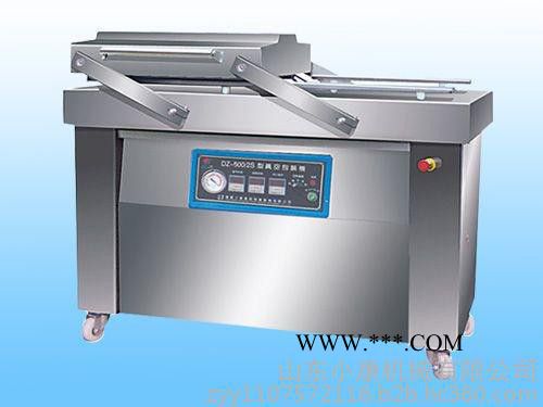 山东小康牌DZ-500/2SE辣条真空包装机 四连杆真空包装机 双室手压盖真空包装机图3