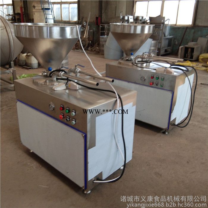 义康YA-50型 东北血肠灌肠机 麻辣香肠全套加工设备 活塞式液压灌肠机图2