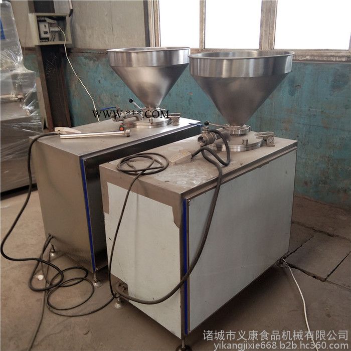义康YA-50型 东北血肠灌肠机 麻辣香肠全套加工设备 活塞式液压灌肠机图4