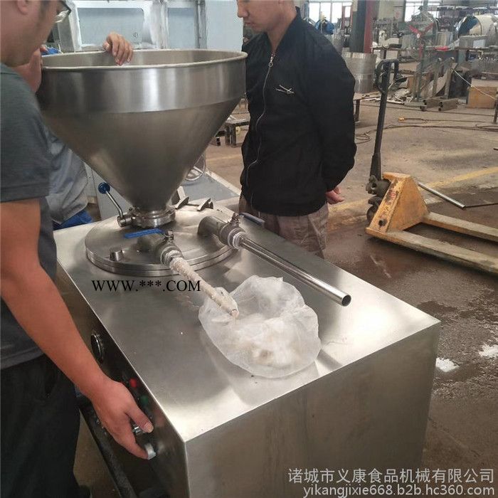 义康YA-50型 东北血肠灌肠机 麻辣香肠全套加工设备 活塞式液压灌肠机图8