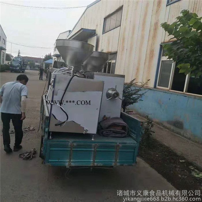 义康YA-50型 东北血肠灌肠机 麻辣香肠全套加工设备 活塞式液压灌肠机图3