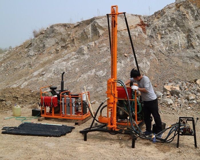 30型山地钻机  配套活塞空压机   汽油动力山地钻机图2