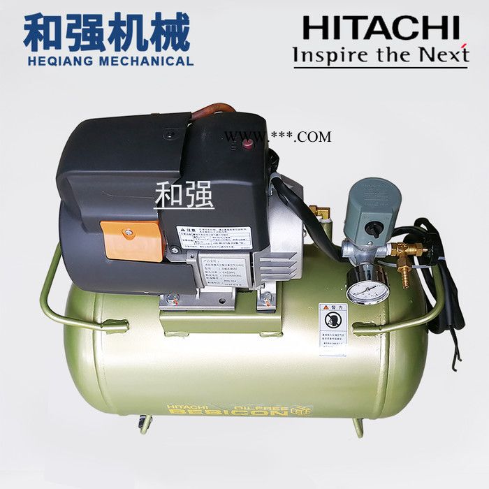 日立超小型无油活塞式空压机LE系列 实验室专用日立空压机 0.2LE/0.4LE/0.75LE-8S5C图1