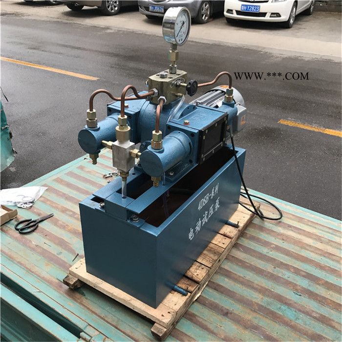 4DSB-80电动试压泵 可调压的试压泵 活塞式电动试压泵山东业兴厂家图5
