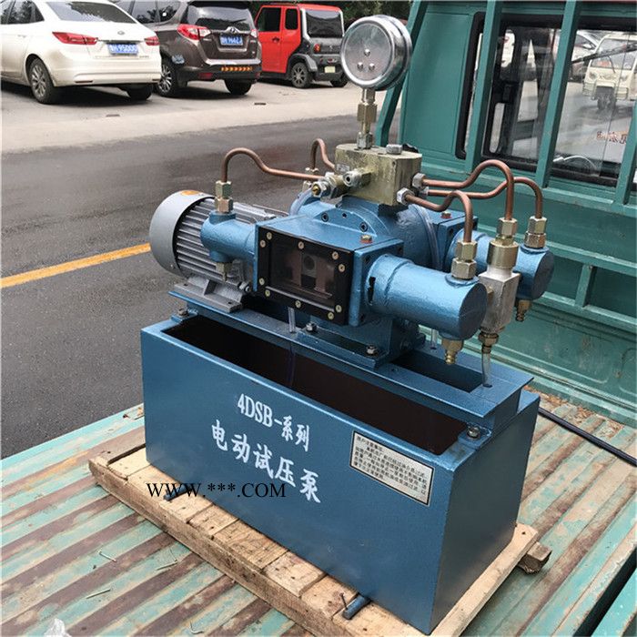 4DSB-80电动试压泵 可调压的试压泵 活塞式电动试压泵山东业兴厂家图4