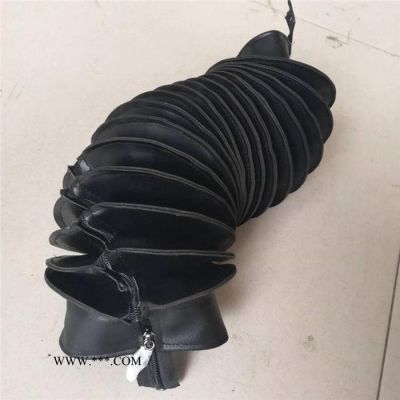沧一CYMA定做 机械设备耐高温油缸伸缩防尘罩、耐腐蚀活塞杆保护套、拉链式油缸伸缩防尘罩