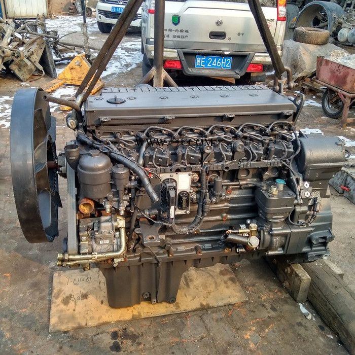 奔驰OM906LA发动机拆车曲轴图6