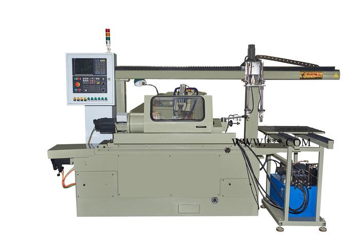 伟立M1632  端面外圆磨床、外圆磨床机械手、数控外圆磨床机械手、桁架式自动上下料、外圆磨床数控改造、曲轴磨床数控改造图3