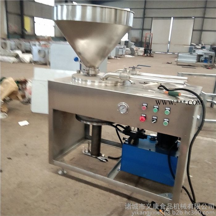 义康YA-50型哈尔滨红肠灌肠机 猪肉肠灌肠机 立式真空灌肠机 活塞式香肠灌装机