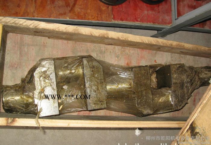 柳二空ZW系列空压机曲轴型号708、Z10图2