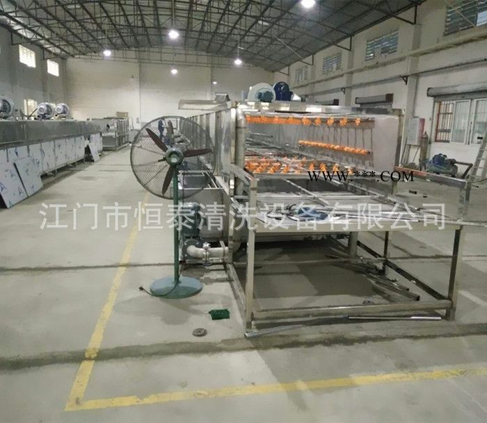 【恒泰】直销汽车配件后桥曲轴通过式喷淋清洗防锈烘干线 带式干燥设备图3