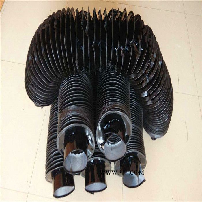 气缸防尘罩 伸缩式活塞杆保护套 圆筒式丝杠防护罩 油缸防护套 沧州越进 现货批发图2