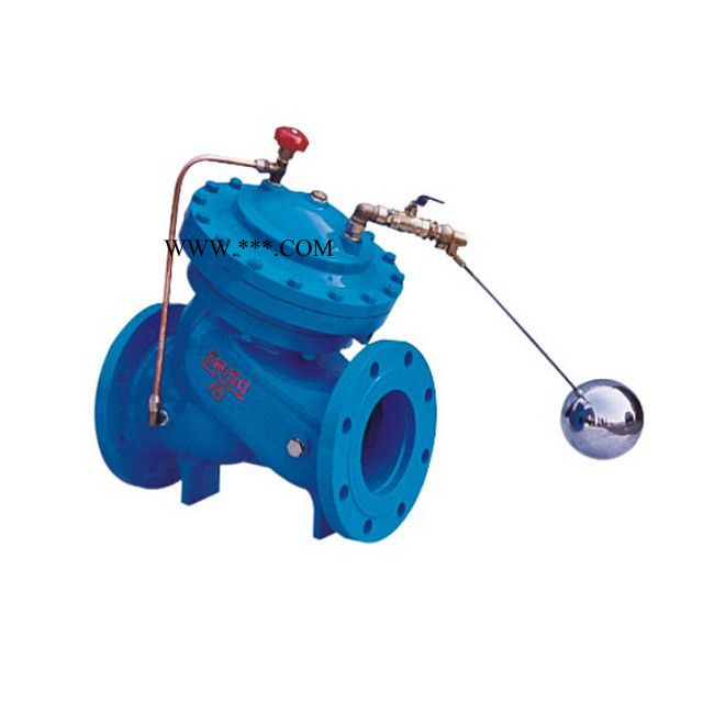 供应F745X多功能浮球阀F745X-1.6c/Q活塞式遥控浮球阀 法兰球墨铸钢浮球阀压水位控制阀图2