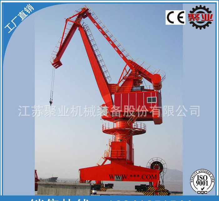 无锡吊机，港口吊，港机 四连杆组合臂架式门座起重机 装卸货物图3