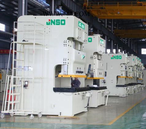 钣金冲床 【开式双曲轴冲床】 开式双点高性能精密气动 冲床图2