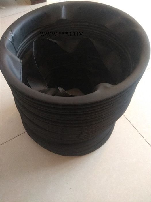 厂家定做丝杠伸缩防护罩 缝合式圆形防护罩 活塞杆防护罩图4