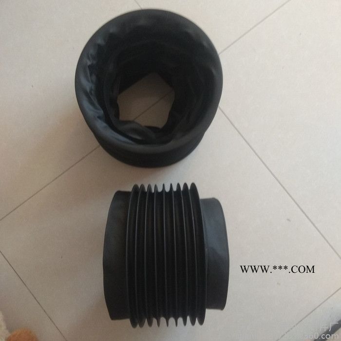 厂家定做丝杠伸缩防护罩 缝合式圆形防护罩 活塞杆防护罩图7