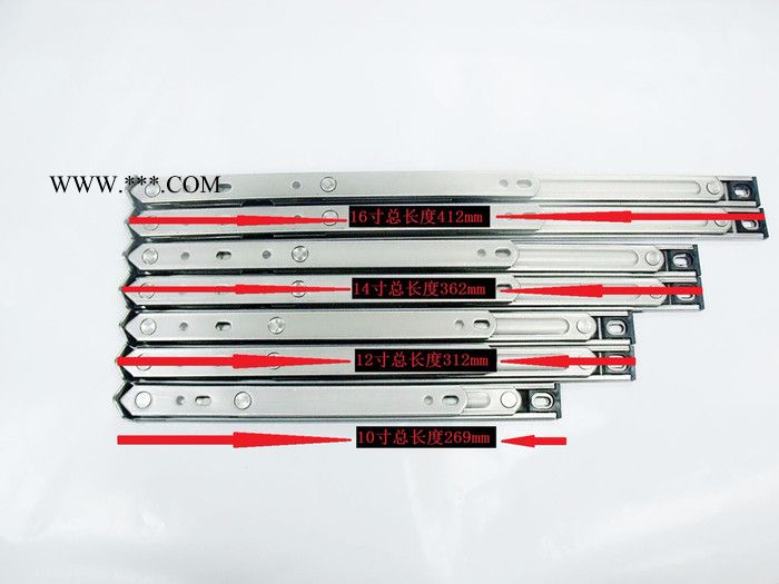 12寸 四连杆 滑撑 窗撑 平开铰链 13.5槽窗撑 不锈钢201窗撑  铝合金窗五金配件  双支点窗撑架 **图4