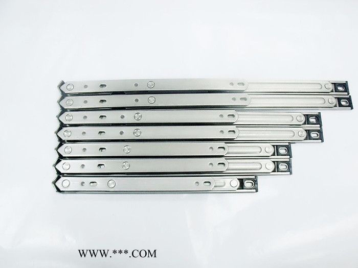10寸 四连杆 滑撑 窗撑 平开铰链 铝合金窗五金配件 不锈钢202窗撑 22槽窗撑 双支点窗撑架 **图5