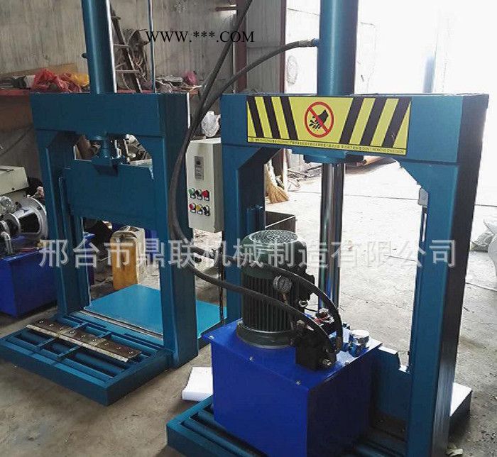 大型橡胶块切断机 双缸立式液压切断机 高质量双活塞缸图2