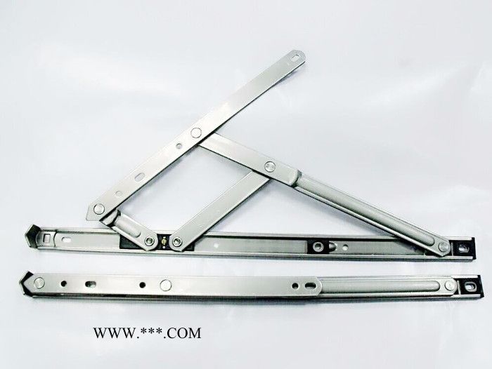 10寸 四连杆 滑撑 窗撑 平开铰链 铝合金窗五金配件 22槽窗撑 双支点窗撑架 **图4
