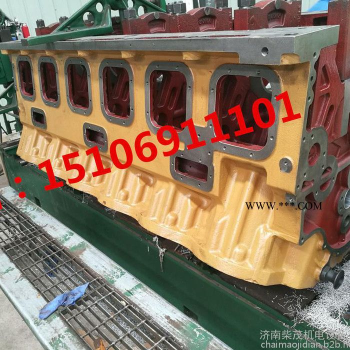 济柴12V190大中修零配件维修保养 中石油驰动190大修置换兑换 胜动W12V原厂济柴12V190曲轴主轴机体图7