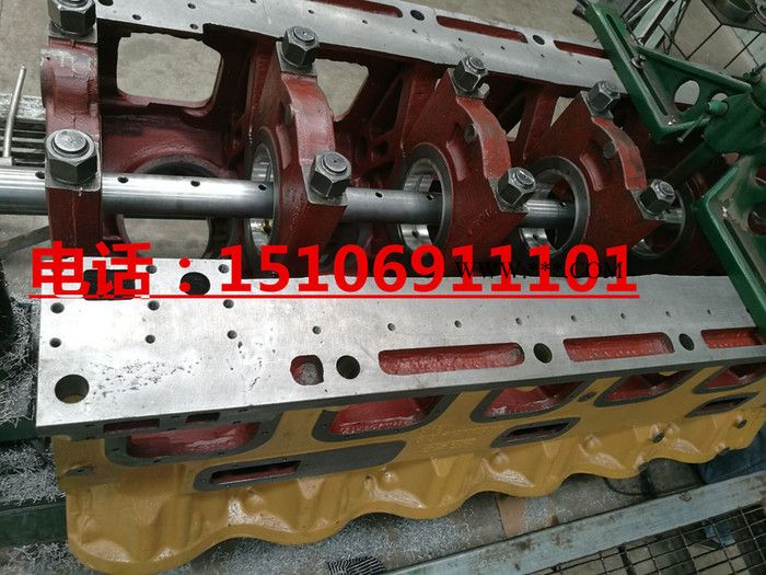 济柴12V190大中修零配件维修保养 中石油驰动190大修置换兑换 胜动W12V原厂济柴12V190曲轴主轴机体图4