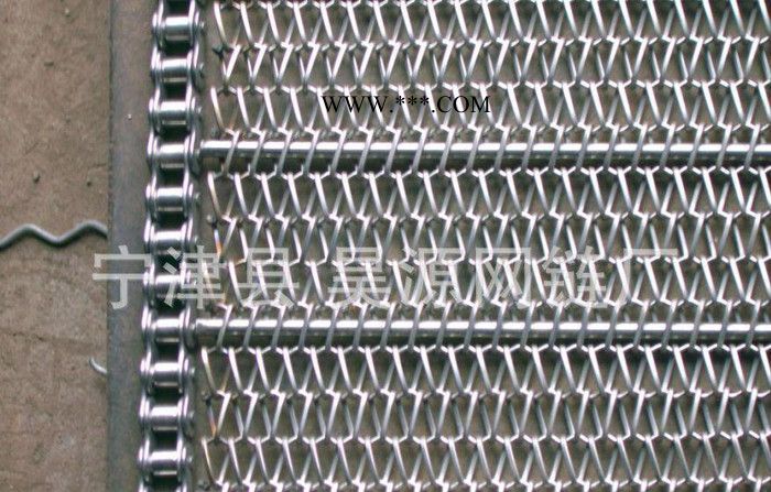 宁津专业网带厂生产曲轴型人字形网带  乙型不锈钢网带