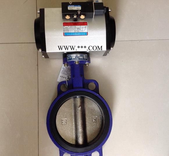 ZMAW.ZSCW气动活塞调节蝶阀 气动压力调节阀 调节阀图1