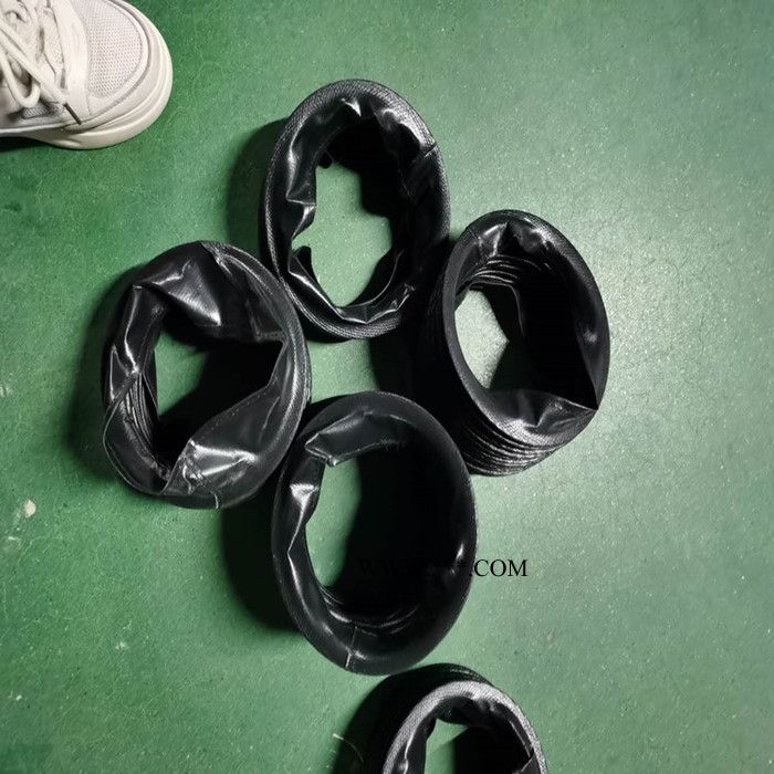 沧州宏泰定制气缸 油缸防尘护罩 套活塞杆保护罩阻燃伸缩帆布软连接图3