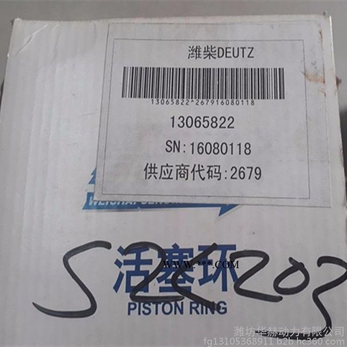 潍柴道依茨系列226B装载机用柴油机四配套13056682 缸套 活塞环图3