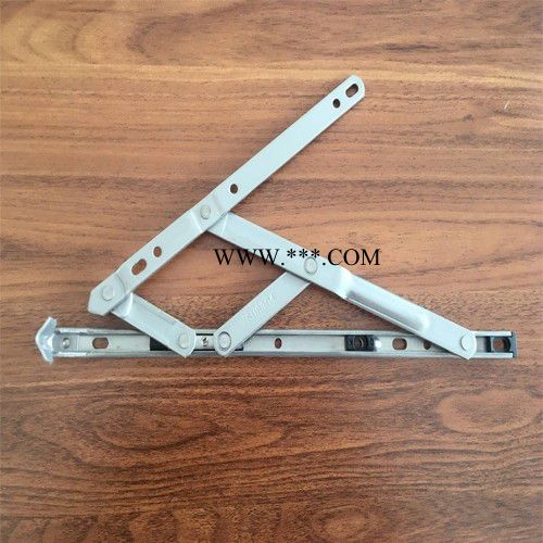 联诺五金直销金刚网纱窗配件、断桥铝门窗配件-风撑二连杆图3