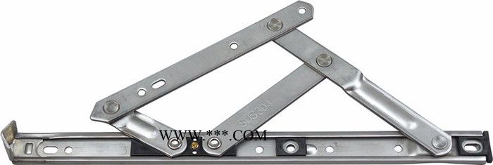 奋钧22F14寸窗撑  上悬铰链 窗撑 四连杆  幕墙五金配件  外悬 窗支架 厂价直销图2