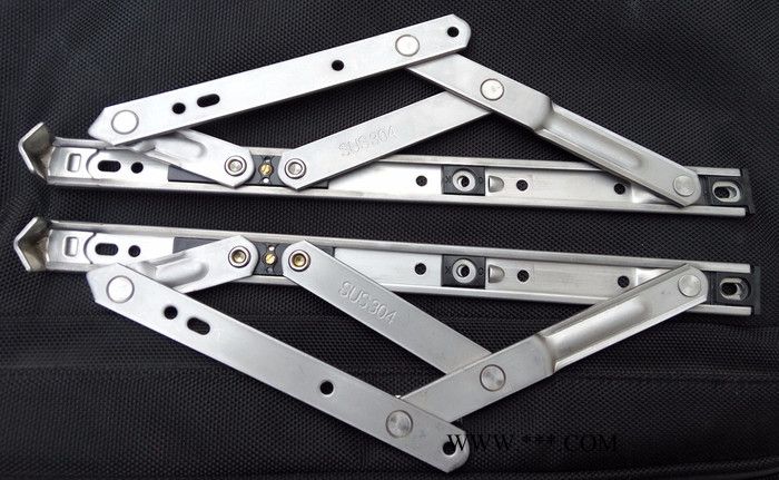 奋钧22F14寸窗撑  上悬铰链 窗撑 四连杆  幕墙五金配件  外悬 窗支架 厂价直销图3