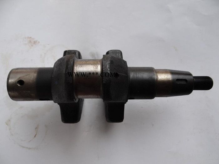 供应鸿跃凯马凯米尔常柴科普风冷柴油发电机配件170173178186188F曲轴图3