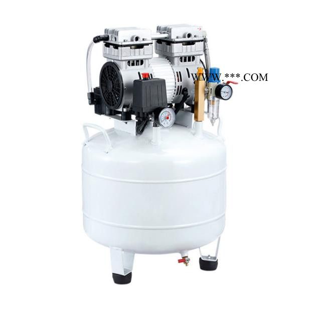 盛源厂家供应活塞式空气压缩机 低噪音0.55/0.75KW30升气泵0.75P移动式压缩机欢迎来电咨询图2