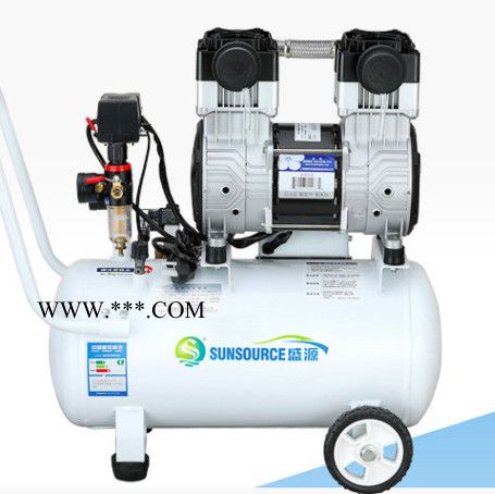 盛源厂家供应活塞式空气压缩机 低噪音0.55/0.75KW30升气泵0.75P移动式压缩机欢迎来电咨询图3