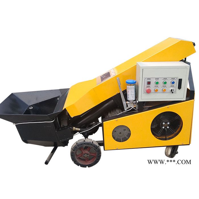 液压活塞式二次构造柱泵 液压小型细石砂浆输送泵图3