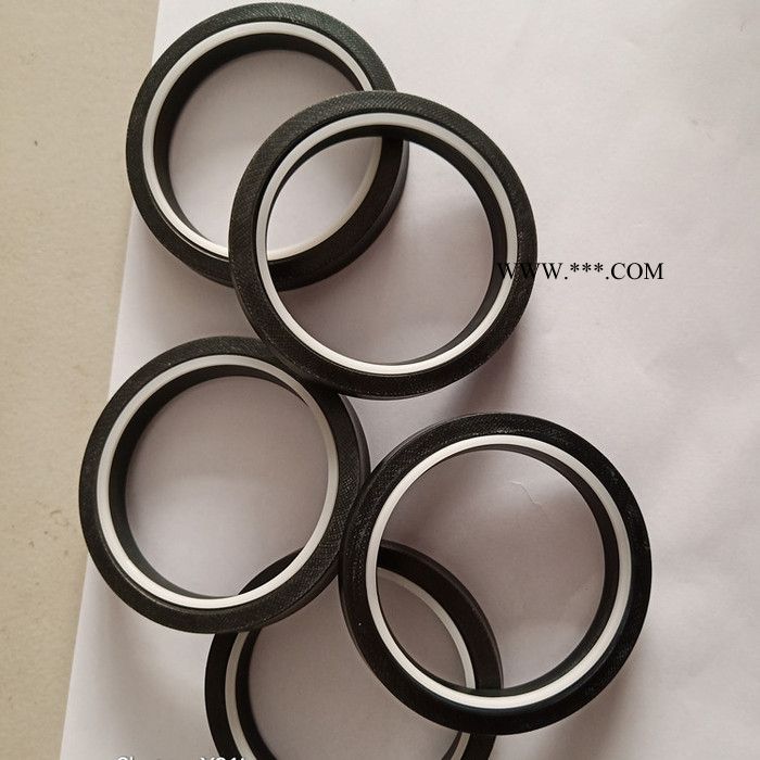 园润 活塞组合密封件 液压缸专用轴用密封件 液压缸回转油封密封件 旋转格莱圈密封件图2