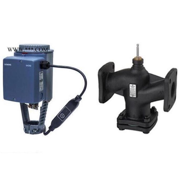 西门子温控阀 VVF42.50+skd60 比例流量阀 水流量调节阀 活塞式流量调节阀图3