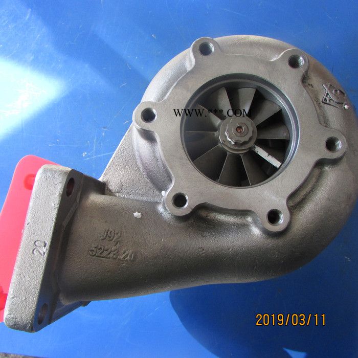 供应潍柴发动机配件612601111242涡轮增压器(潍柴)(适用徐工LW500KV）图2