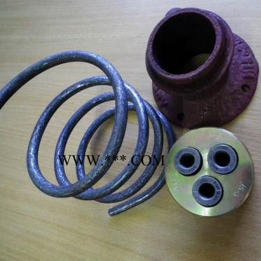 【广硕】 预应力锚具工作锚工具锚锚环夹片锚垫板张拉锚具张拉机油泵千斤顶图4