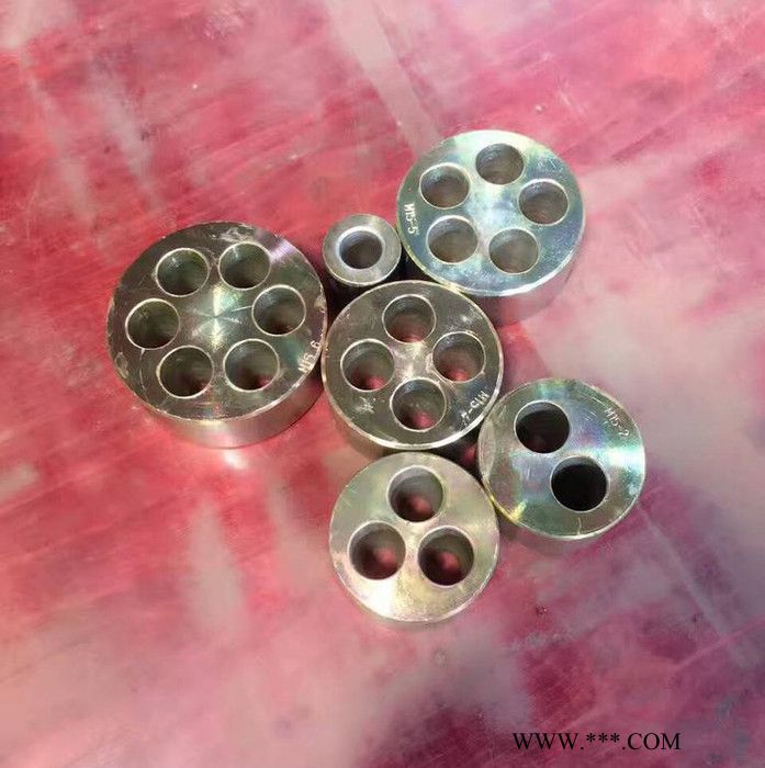 【广硕】 预应力锚具工作锚工具锚锚环夹片锚垫板张拉锚具张拉机油泵千斤顶图3